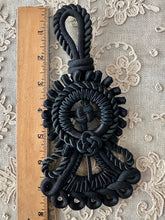 Load image into Gallery viewer, Antique Hand Sewn Heavy Cord Embellishments