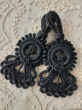 Load image into Gallery viewer, Antique Hand Sewn Heavy Cord Embellishments