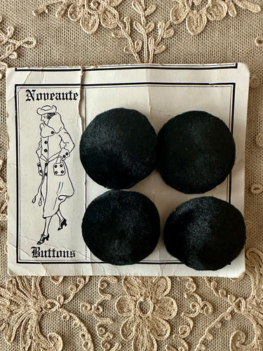 Antique Velvet Coat Buttons