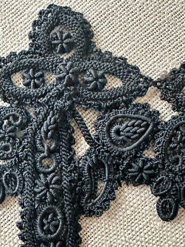 Antique French Crocheted Lace Trim