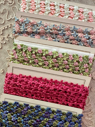 French Silk Rococo Trim Five Different