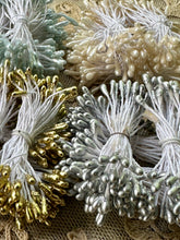 Load image into Gallery viewer, Vintage Millinery Stamens Four Different Choices