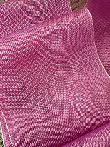 Pink Moiré  Ribbon Three and Four Inch Width