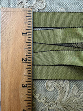 Load image into Gallery viewer, Textured Green and Black Ribbon