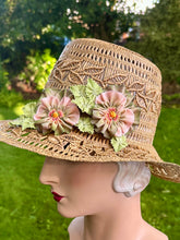 Load image into Gallery viewer, French Ombre Ribbon Work Pansy Corsage
