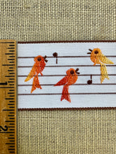 Load image into Gallery viewer, Vintage French Ribbon Singing Birds