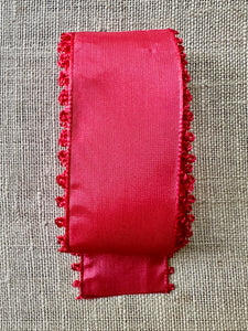 Vintage Picot Taffeta Ribbon in Ice Cream Colors