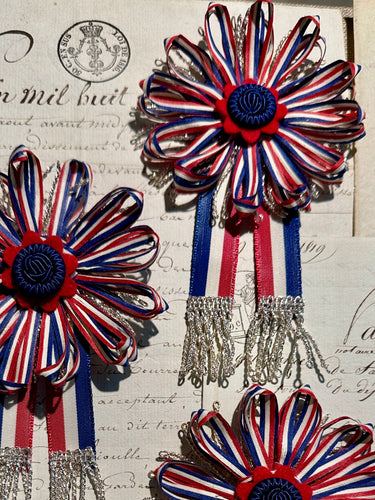 French Ribbon Fête  Rosette