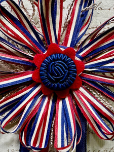 French Ribbon Fête  Rosette