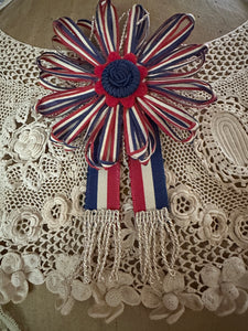 French Ribbon Fête  Rosette