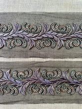 Load image into Gallery viewer, Antique Very Fine Hand Embroidered Panel
