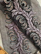 Load image into Gallery viewer, Antique Very Fine Hand Embroidered Panel