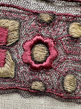 Load image into Gallery viewer, Antique Embroidered Length with  Padded Gold Metal Threads