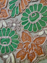 Load image into Gallery viewer, Antique Embroidered Cord on Net Wide Scallops