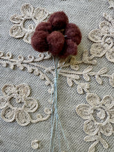 Load image into Gallery viewer, Antique Millinery Marigold Yellow Rose Centers Bouquet of Six