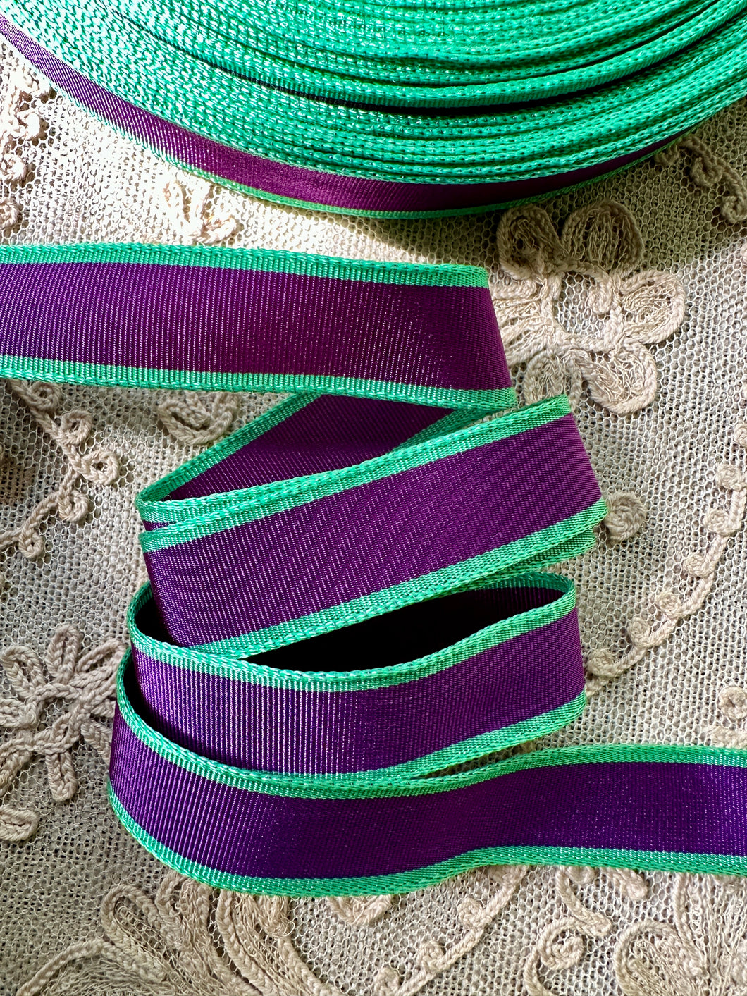 Antique Suffragette Grosgrain Ribbon