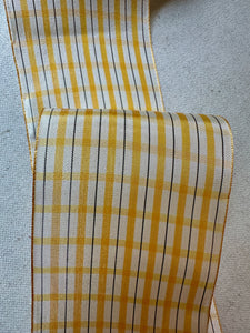 Vintage Prairie Chic Plaid Trim Six Different Styles