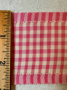 Vintage Prairie Chic Plaid Trim Six Different Styles