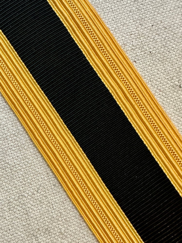 Antique Genuine Military Hat Braid Trim Circa 1940/50'S