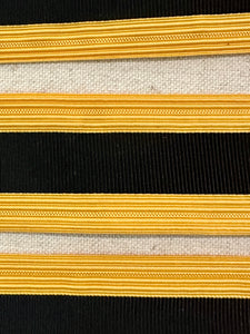 Antique Genuine Military Hat Braid Trim Circa 1940/50'S