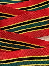 Load image into Gallery viewer, Vintage Grosgrain Ribbon Striking Woven Stripes