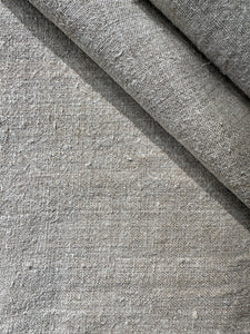 Antique Homespun Heavy Linen Fabric