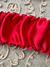 Load image into Gallery viewer, Vintage Lustrous Red Satin Ribbon
