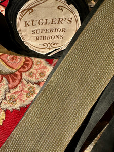 Antique Pale Gold Metal Ribbon