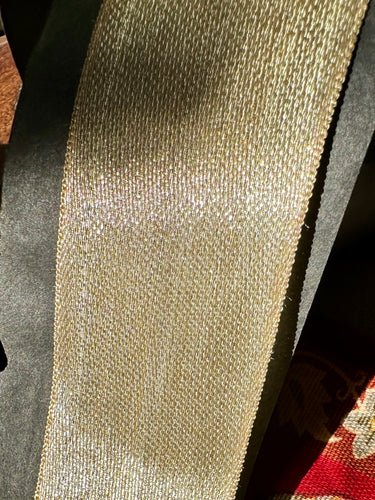 Antique Pale Gold Metal Ribbon