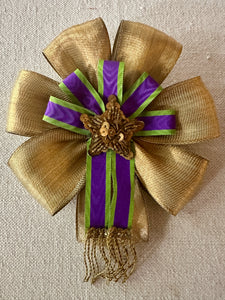 French Ribbon Fête  Holiday Rosettes Six Different