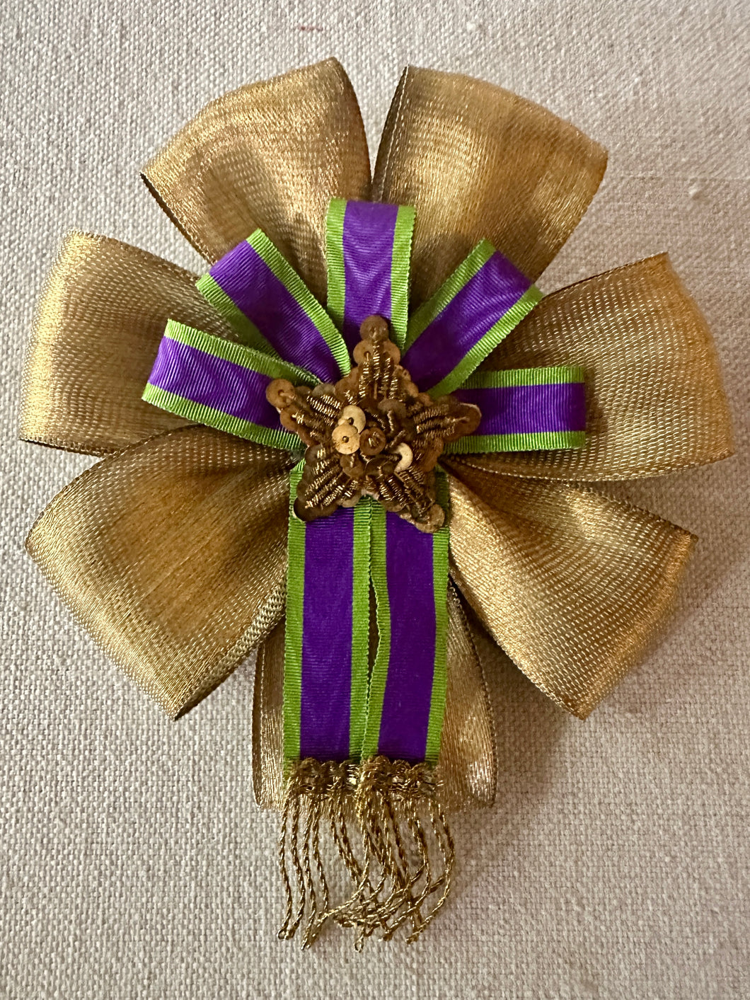 French Ribbon Fête  Holiday Rosettes Six Different