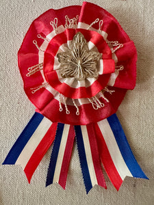 French Ribbon Fête  Holiday Rosettes Six Different