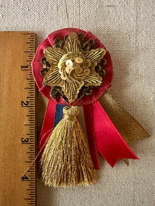 French Ribbon Fête  Holiday Rosettes Six Different