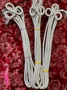 Antique Silver Metal Fringe and Cords