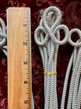 Load image into Gallery viewer, Antique Silver Metal Fringe and Cords