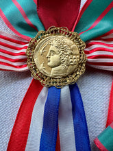 Load image into Gallery viewer, Antique French Patriotic Ornaments