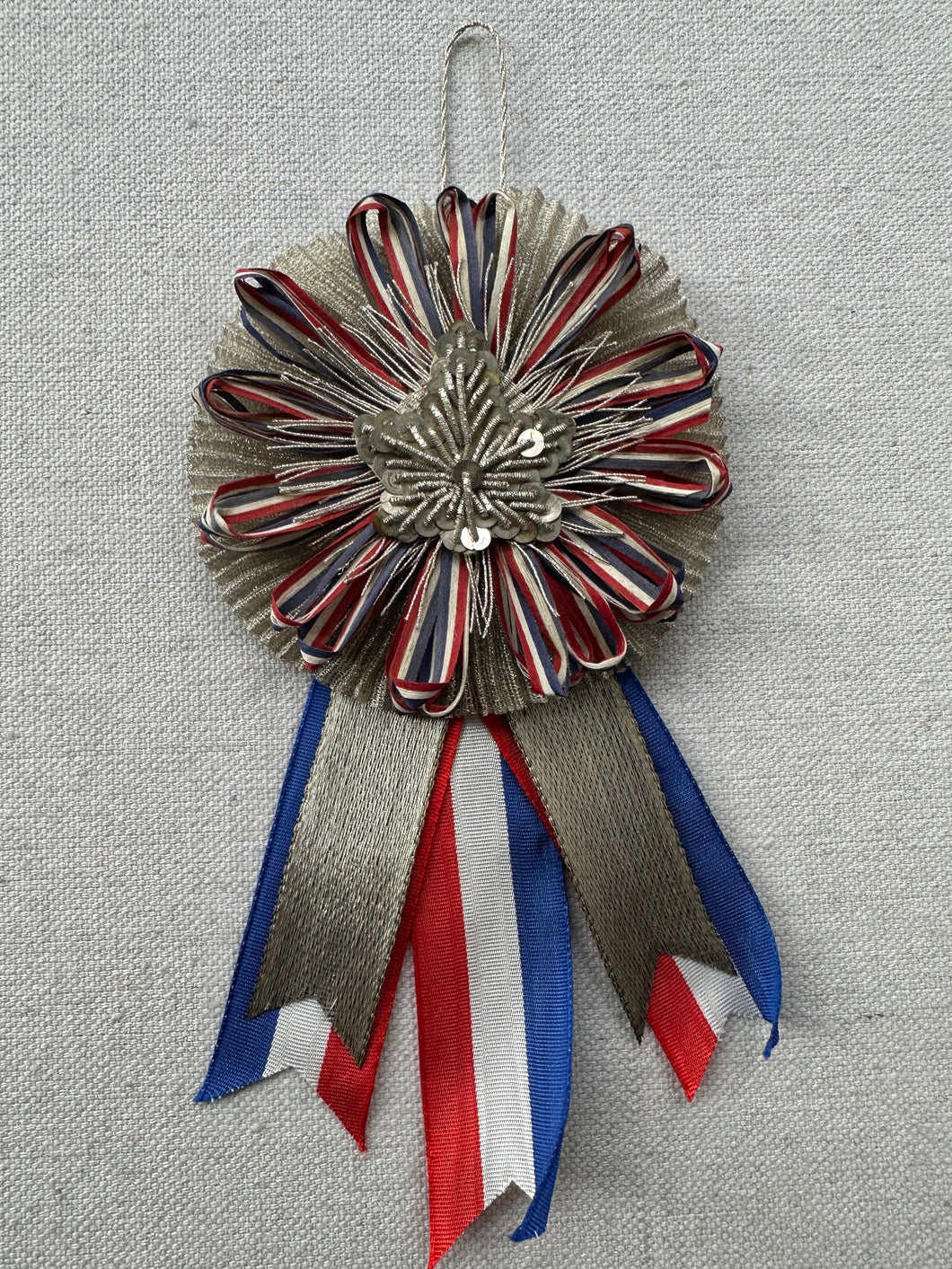 French Ribbon Fête  Holiday Rosettes Four Different