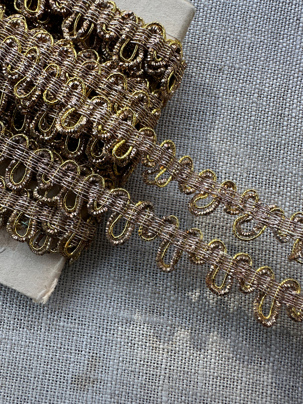 Antique Gold and Silver Metal Trims