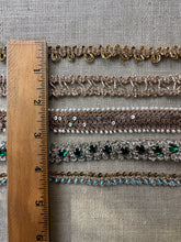 Load image into Gallery viewer, Antique Gold and Silver Metal Trims