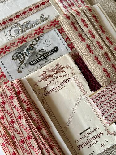 Antique Woven Trim in Six Different Designs