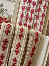 Load image into Gallery viewer, Antique Woven Trim in Six Different Designs