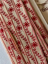 Load image into Gallery viewer, Antique Woven Trim in Six Different Designs
