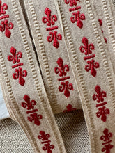 Load image into Gallery viewer, Antique Woven Trim in Six Different Designs