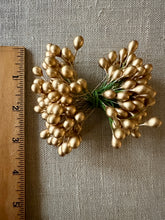 Load image into Gallery viewer, Three Different Vintage Gold Buds