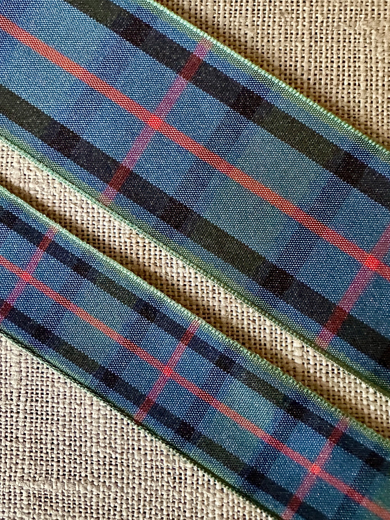 Tartan Ribbons in Nine Clans and Two Sizes – Vintage Passementerie