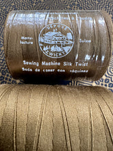 Load image into Gallery viewer, Vintage Silk Sewing and Embroidery Thread Antique Gold