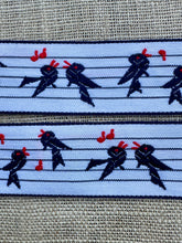 Load image into Gallery viewer, Vintage French Ribbon Singing Birds