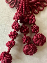 Load image into Gallery viewer, Antique Hand Sewn Cord Appliques with Dangles