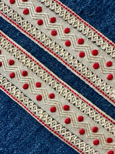 Load image into Gallery viewer, Vintage Woven Trim in Three Different Designs