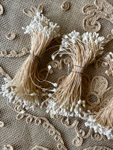 Load image into Gallery viewer, Antique Bunches of White Stamens